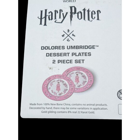Dolores Umbridge Dessert Plates